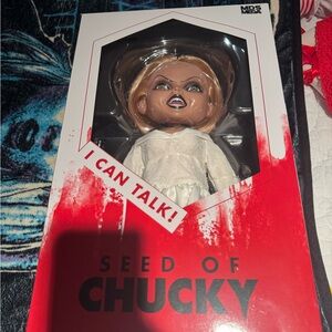 Mezco Toyz Seed of Chucky Talking Doll - White